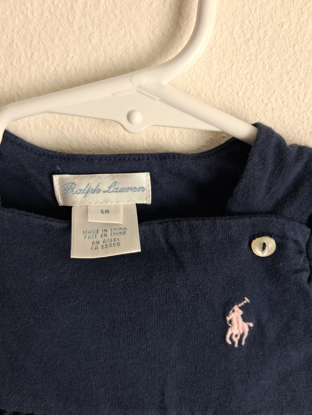Vintage Ralph Lauren Dress & Bloomer 6 Months